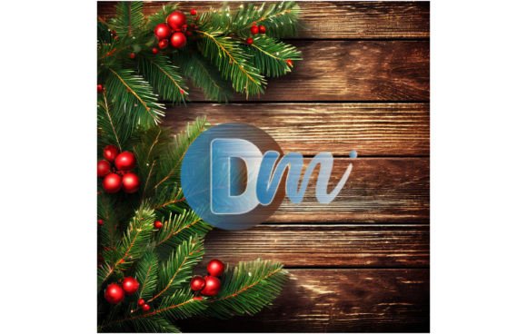 Christmas Wooden Digital Paper 44: A Design Asset for Cozy Projects
