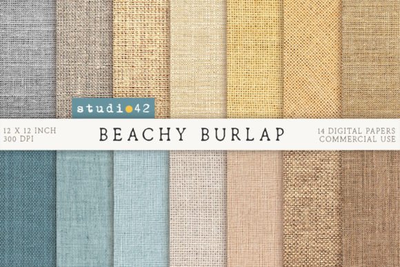 Crafting Authentic Coastal Vibes with Beach Burlap Textures