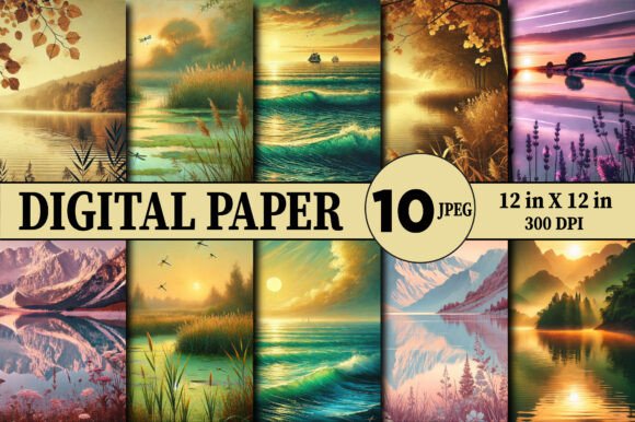 Misty Coast Morning Digital Paper: A Designer's Guide