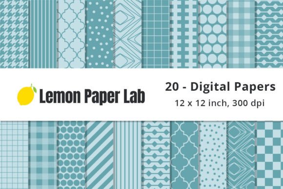 Refreshing Seafoam Green and Light Blue Backgrounds for Your Projects