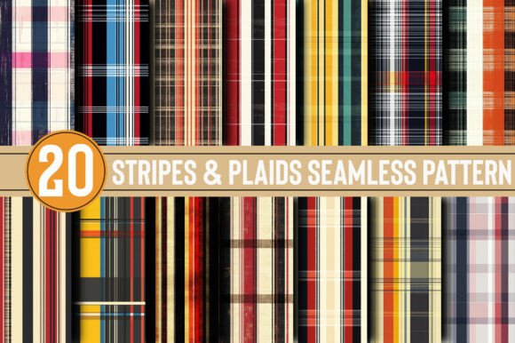 Stripes & Plaids Pattern: Your Go-To for Dynamic Texture