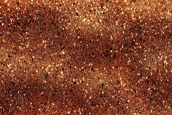 The Warm Metallic Glow of a Copper Brown Glitter Background