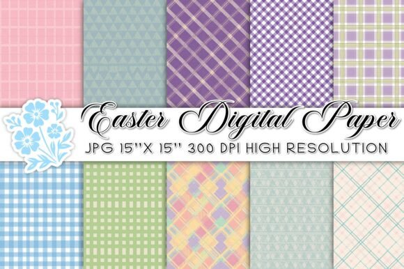 Unlocking Spring Creativity with Easter Digital Paper Backgrounds