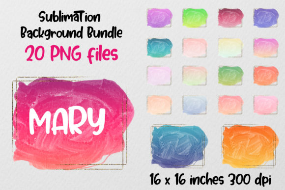 Watercolor Backgrounds Bundle: Artistic Brush Strokes